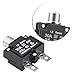 Thermal Overload Protector, AC 125/250V Push Button Circuit Breaker Advanced Fitness Power Entry Thermal Circuit Breaker Protector (20A) Generator Circuit Breaker 5000 Watt Generator Circuit Breaker