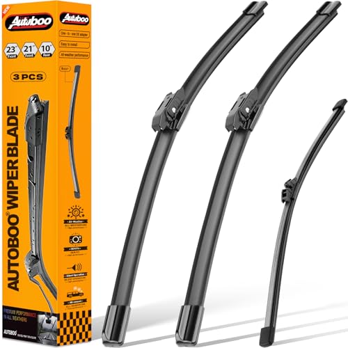 Image of OEM Windshield Wiper Blade Replacement for Mini Cooper Countryman 2017 2018 2019 2020 2021 2022 2023 Original Equipment All-Season Rear Wiper Blade Set 23+21+10 (Set of 3)