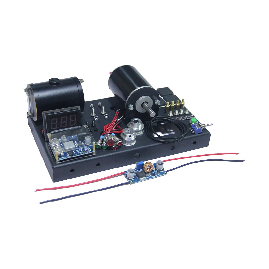 Zmodyfikowany zestaw generatora 12V DC podstawa dla ST-NF2 L2 Mini zestaw silnika spalinowego zestaw silnika spalinowego zestaw silnika nitro naukowa zabawka edukacyjna prezent dla