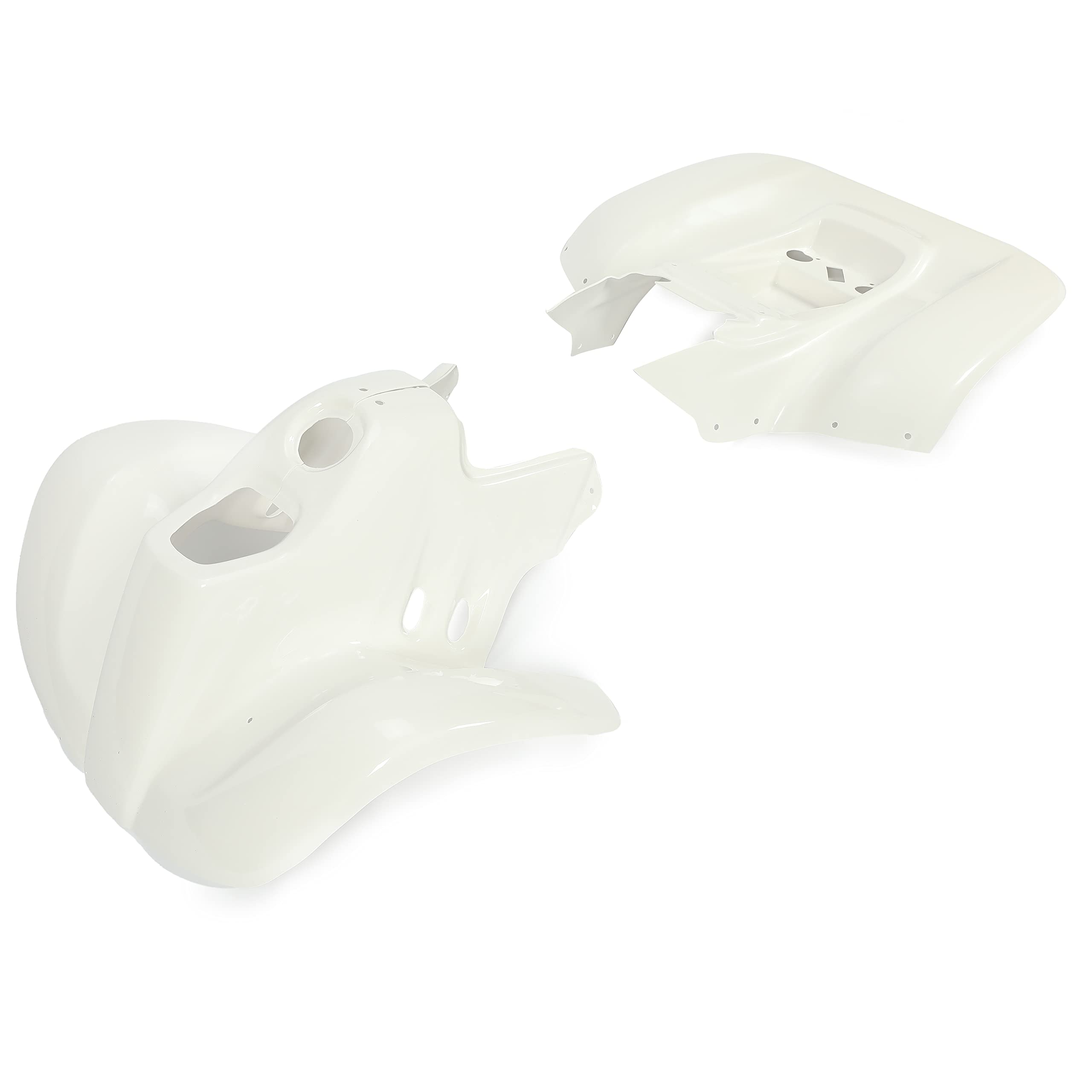 KUAFU Front & Rear Fender Set Compatible with 1993-2005 Honda TRX90 TRX 90 Mudguard Mud Flaps 2PCS Fender Kit