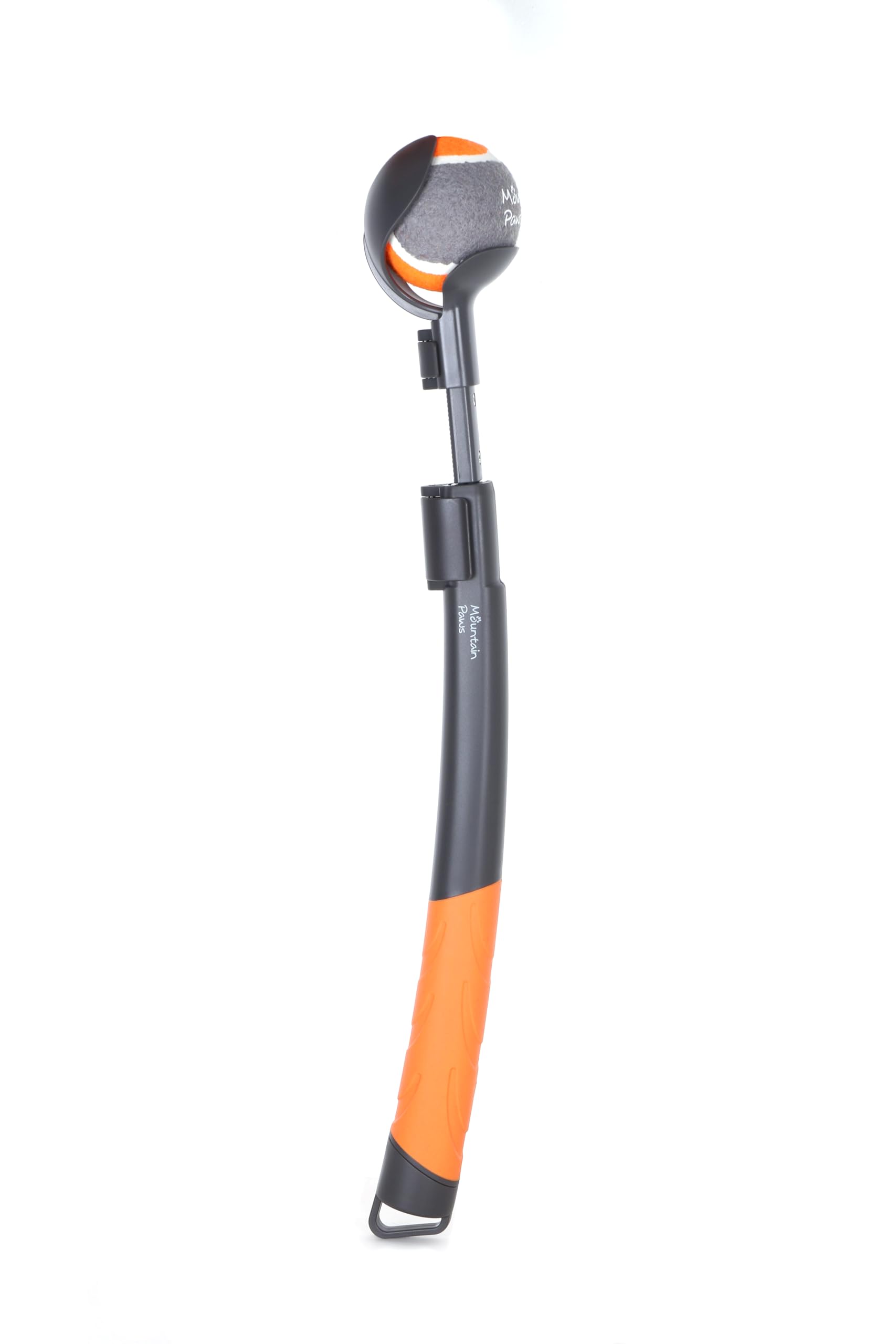 Mountain Paws Adjustable Dog Ball Thrower, Orange
