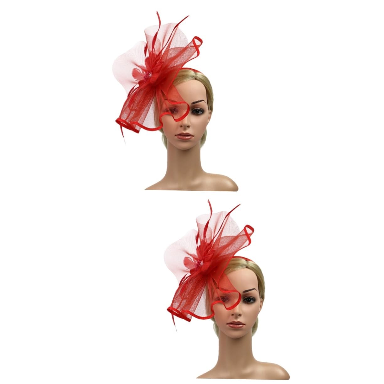 Ipetboom 3 Pezzi Cappelli Per Le Donne Fasce Del Fiore Per Le Donne Cappello Del Fiore Della Fascia Fascinator o Di Fascinator o Da Cocktail Fascinators i Per Le