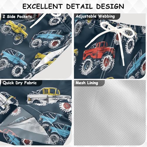 Boys Swim Trunks Beach Board Shorts Quick Dry Swimsuit Toddler Kid Teen3