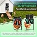 Automatic Chicken Coop Door,Electric Auto Coop Door Opener Battery Powered Timer-Controlled Poultry Door with LCD Display, Aluminum Weatherproof Coops Door Opener