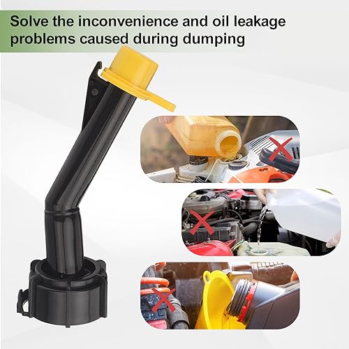 image for LIZEWEI Fuel Gas Can Jug Spouts Nozzles Rings & Caps for Blitz 900302 