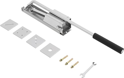 Miniatura 9 de Extrusora de arcilla, herramienta de extrusión de arcilla de acero inoxidable con 4 moldes diferentes, dispositivo de extrusión de arcilla para