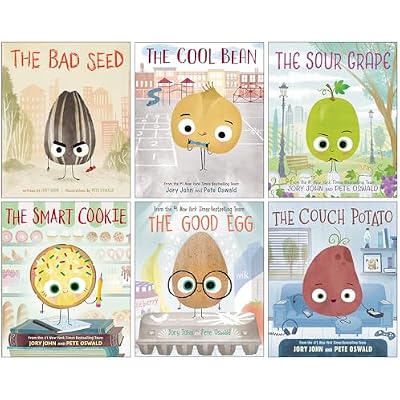 The Food Group The Bad Seed Series 6 Books Collection Set By Jory John
