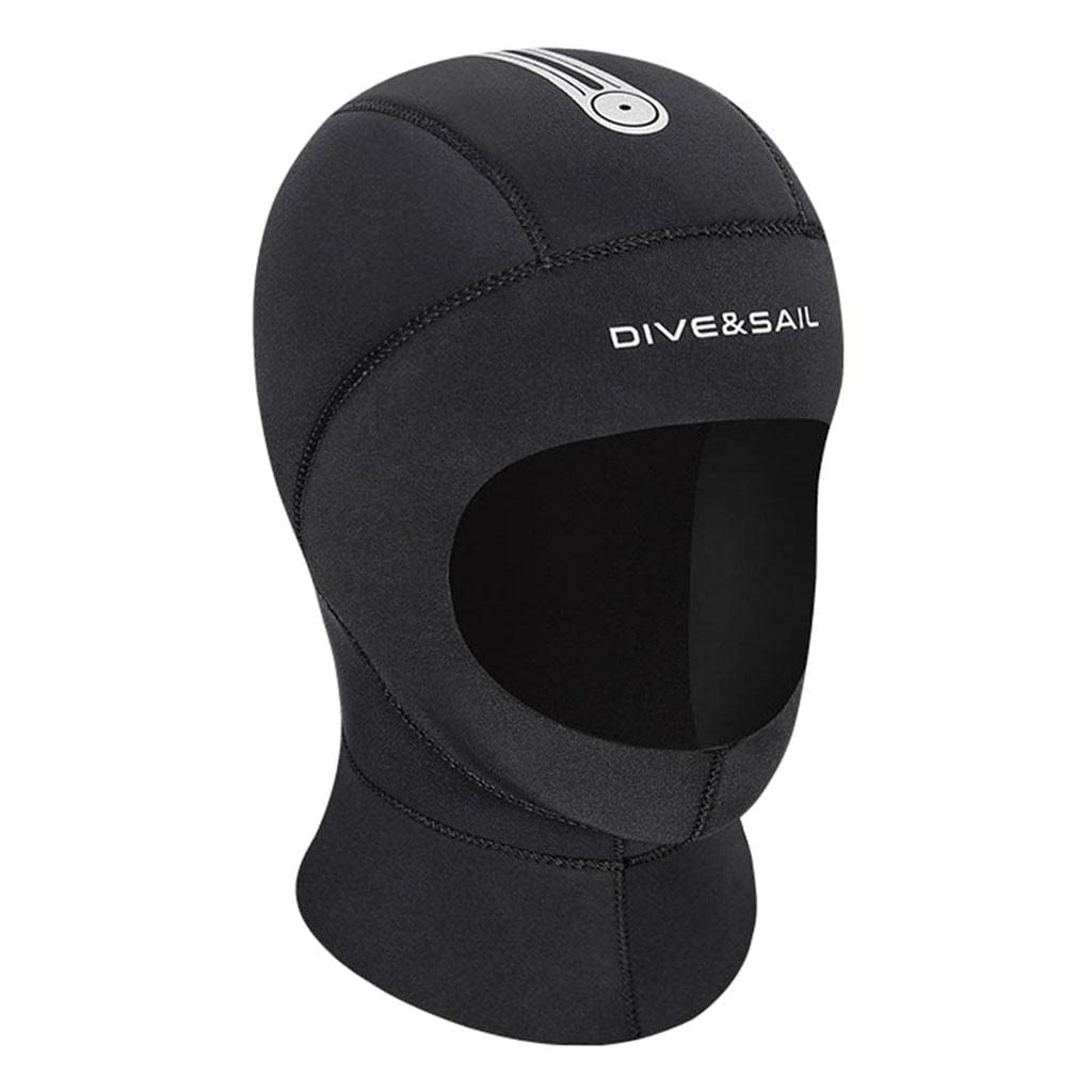 Homyl Neopren Tauchen Haube Schwimmen Hut Hals Warm Wasser Abdeckung