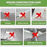 LitOrange 4" Width x 16 ft Waterproof Patch Seal Butyl RV Rubber Roof Flashing Tape for Wall Pipe Chimney Roof Boat Repair Sealant Caulking Strong Adhesive - Image 7