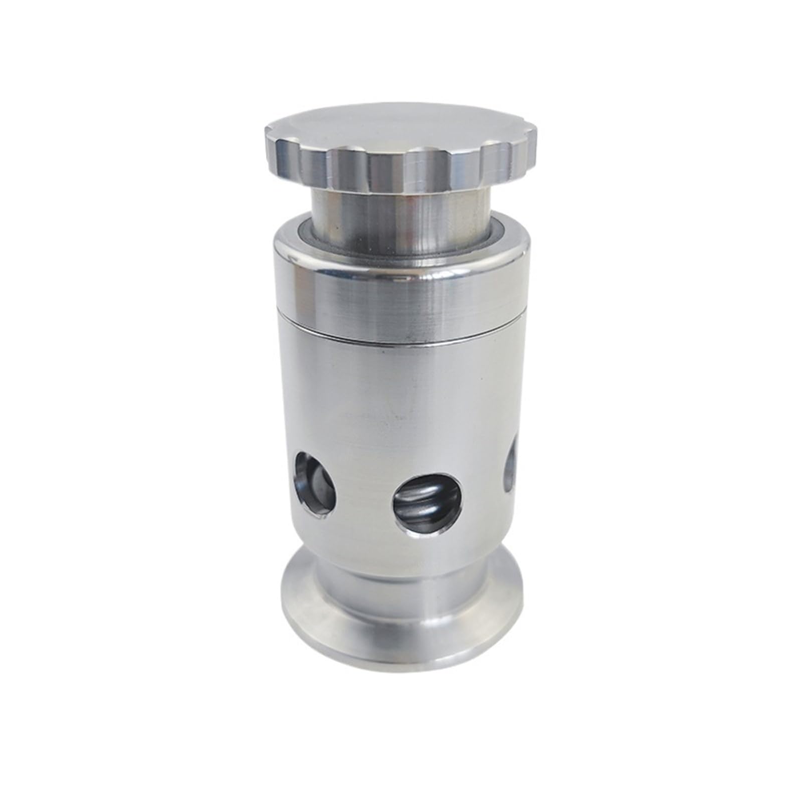 1.5" Tri Clamp Adjustable Pressure Relief Safety Valve Ferrule OD 50.5mm Sanitary Stainless Steel SS304