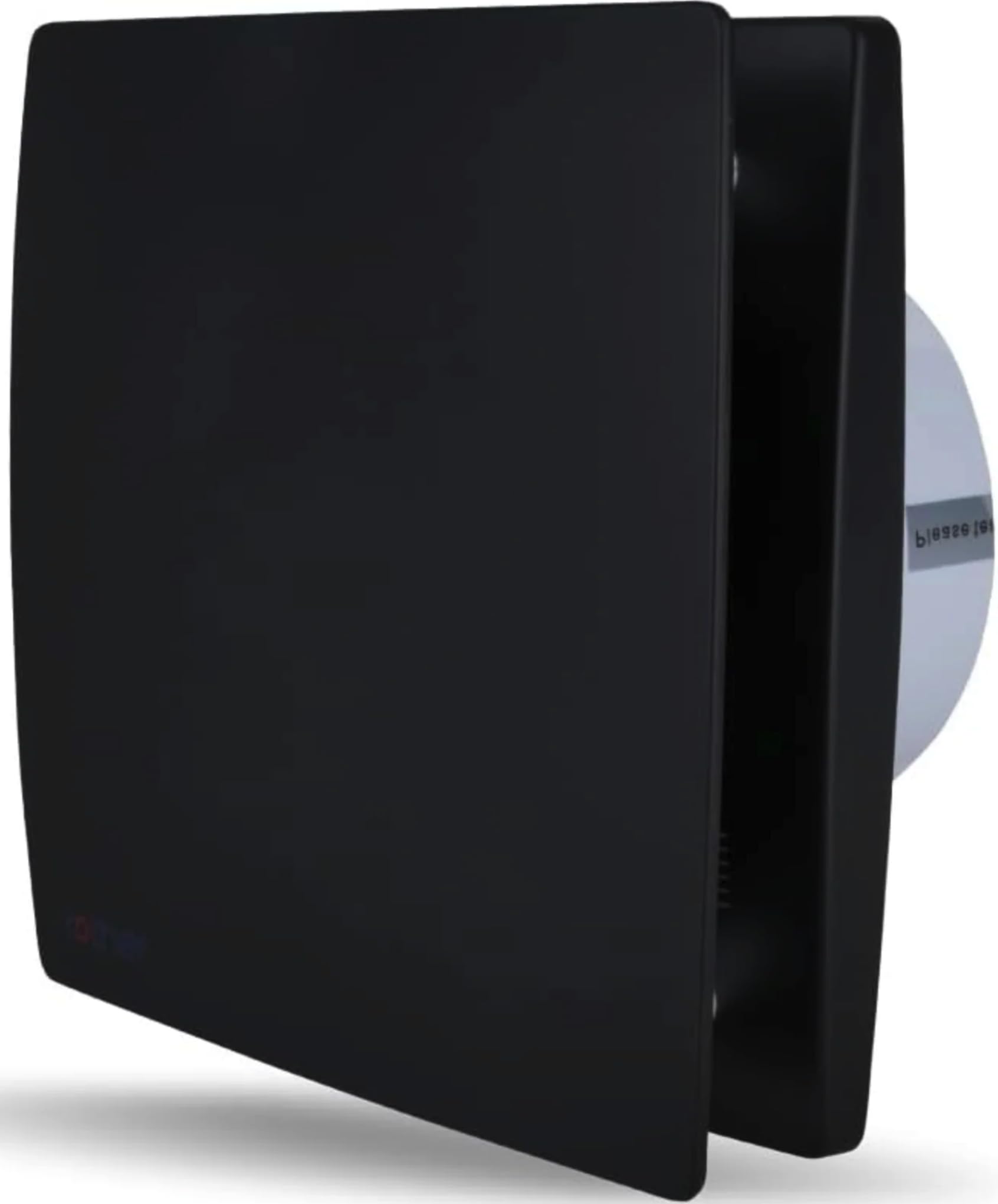 Turkish Zone 6" Inches 150mm Silent Black Bathroom Extractor Fan Ventilator With Humidity Sensor & Timer