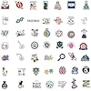 Amazon.com: Science Laboratory Stickers Pack, 100 Pcs Physics Chemistry ...