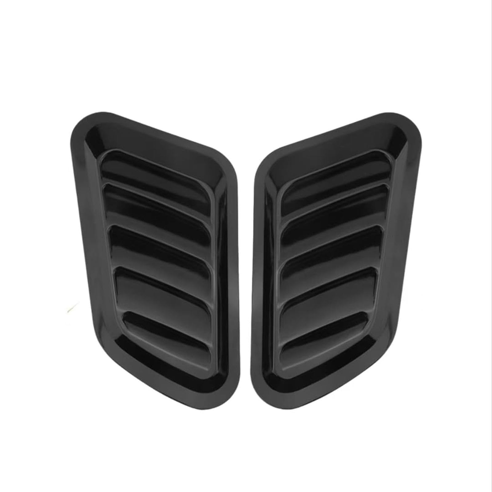 RWQZEOJO For BMW X6 G06 F16 E71 E72 2008-2025 Bonnet Vents Carbon Fiber Texture Hood Scoop Vents Opened Shark Gill Styling Exterior Air Intake Covers Car air intake scoop,A