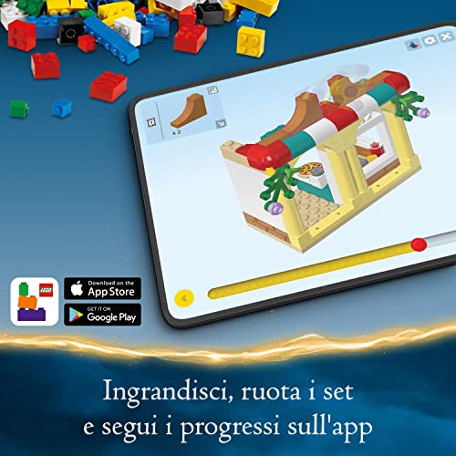 Harry Potter Baule del Quidditch, 3 Diverse Sfide Fino a Due Giocatori con Minifigure Personalizzabili di Draco Malfoy, Cedric Diggory e Cho Chang, Giochi per Bambini e Bambine, Idee Regalo 76416 - Lego - Immagine 8