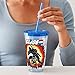 CafePress GI Joe: Snake Eyes 16 oz Insulated Straw Tumbler with Lid