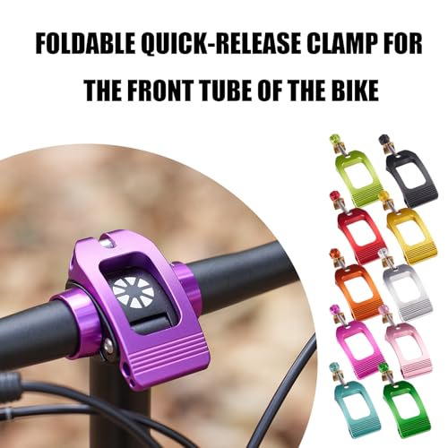 Collier de direction vélo pliant rigide à boucle rapide - 5