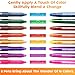 8 colors of changeable colored pens, with a total of 16 shades - a versatile art supply suitable for all age groups, perfect for painting, handicraft making, and school note-taking, etc.