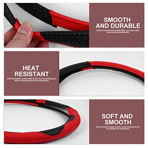 CLISPEED Tampa Vermelha Univeal DVlante DCarrPrtetr Antiderrapante DVlante DCarrAnti-Derrapante E Ab