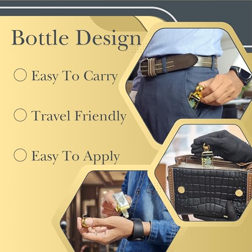 Image of Luxurious Desert Oud Attar Perfume | Premium Non-Alcoholic Roll On - 12 ml | For Men and Women | Long Lasting Attar
