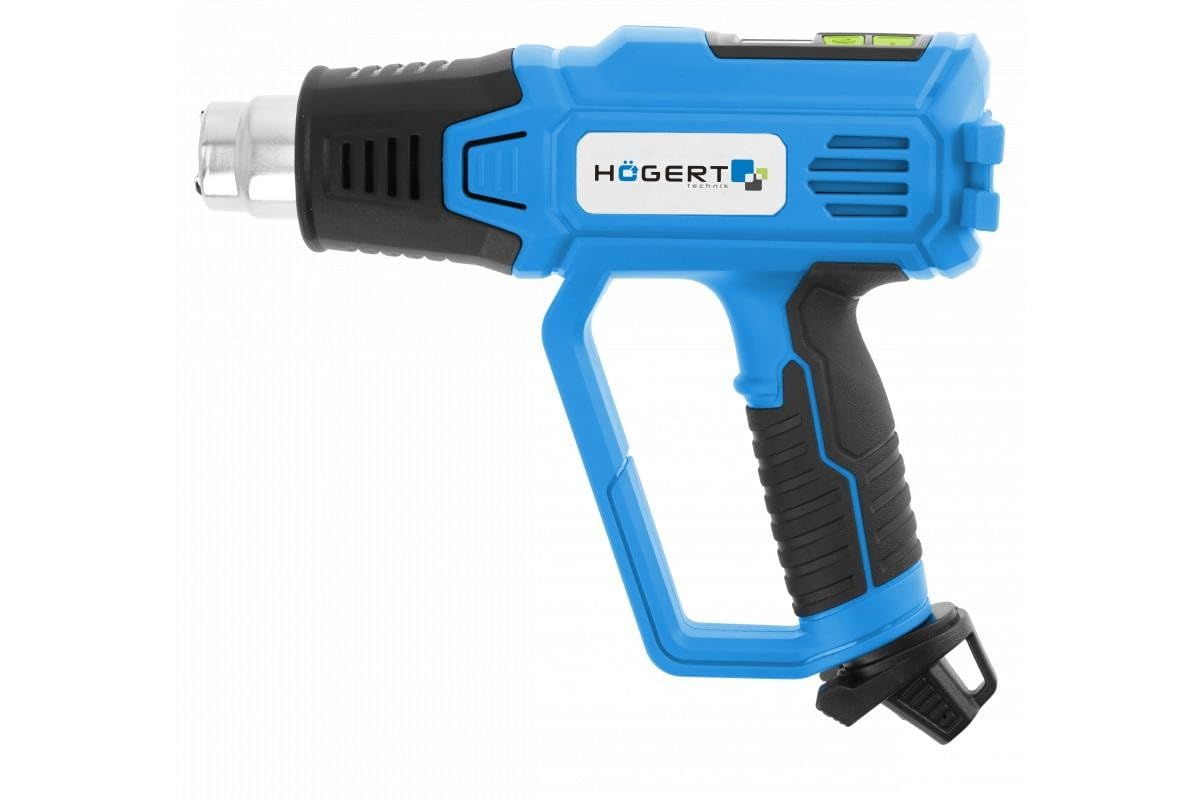 Pistola de calor 2000W eliminación de revestimientos antiguos pantalla LCD Högert Technik HT2C552