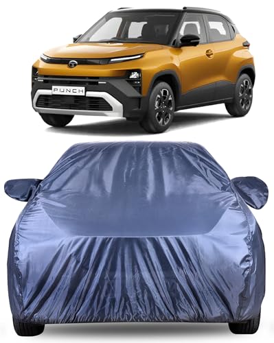 Image of Autofact Premium Car Cover for Punch 2026 Facelift | All Weather Water-Resistant Full Body Car Cover | Light-Weight Triple-Stitched Outdoor Shield with UV Protection, Dustproof & Heat-Resistant