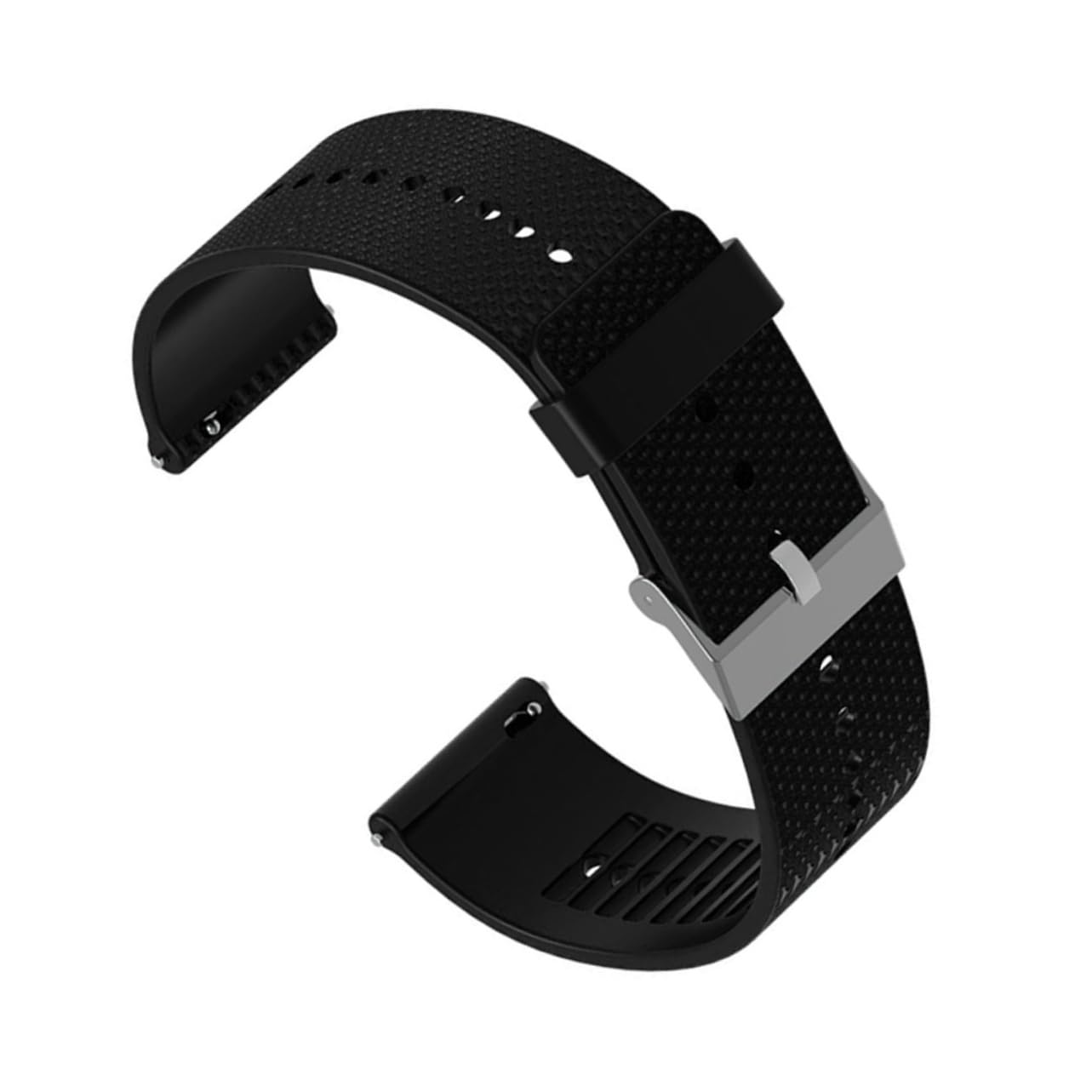Correa de silicona negra de moda COLLBATH con diseño ergonómico 4