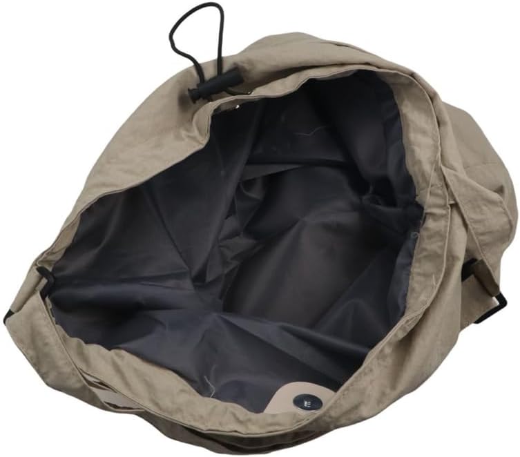 Light Soft Nylon Crossbody Shoulder Tote Bag, Women Large Capacity Handbags Drawstring Bucket Bag - Image 7