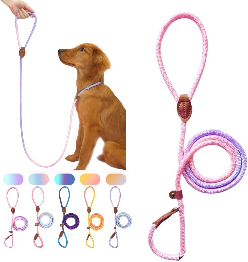 Slip Leads for Dogs, Dog Training Leash Heavy Duty No Pull