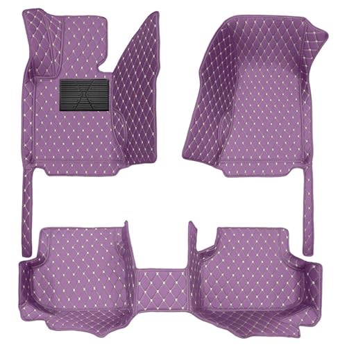 Tapis de sol pour Citroën C3 Aircross en cuir d'imitation haut de gamme