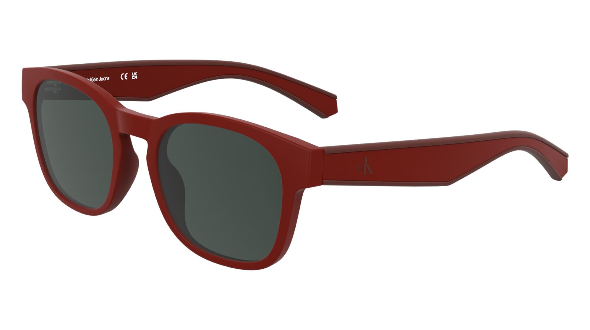 CALVIN KLEIN JEANS Brille Größe 47 mm Matte Rot Eye Size: 47 Bridge: 18