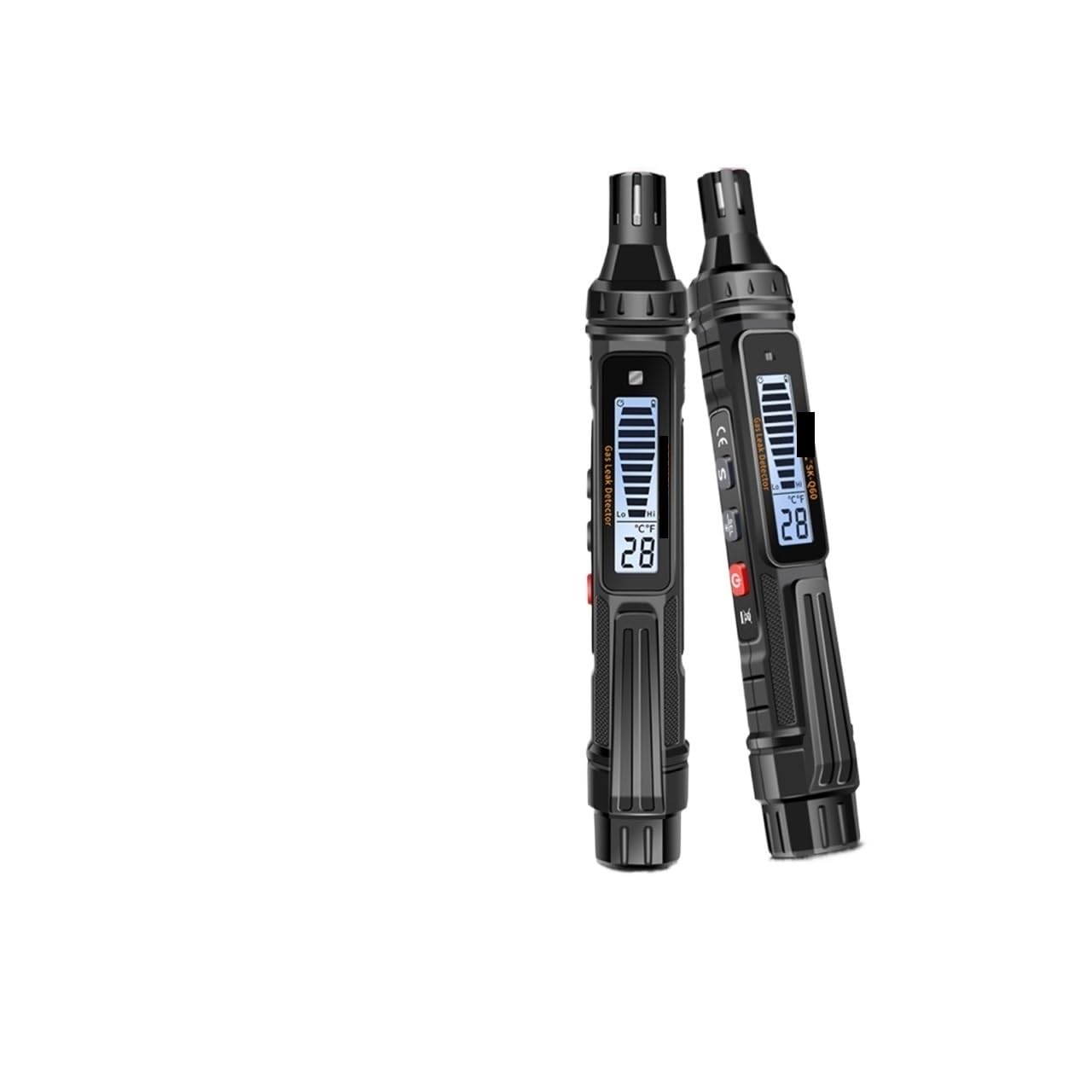 Detector de Gases, Detector de Fugas Gas, Combustible Natural, CO2, inflamable, Alcohol, GLP, metano, analizador, Recargable, zumbador, Alarma, PPM, LEL, comprobador