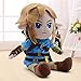 Ksydhwd Peluche Nuovi Giocattoli di Peluche Zelda da 27 Cm Cartoon Link Boy with Sword Bambola di Pezza Morbida per Bambini Miglior Regalo