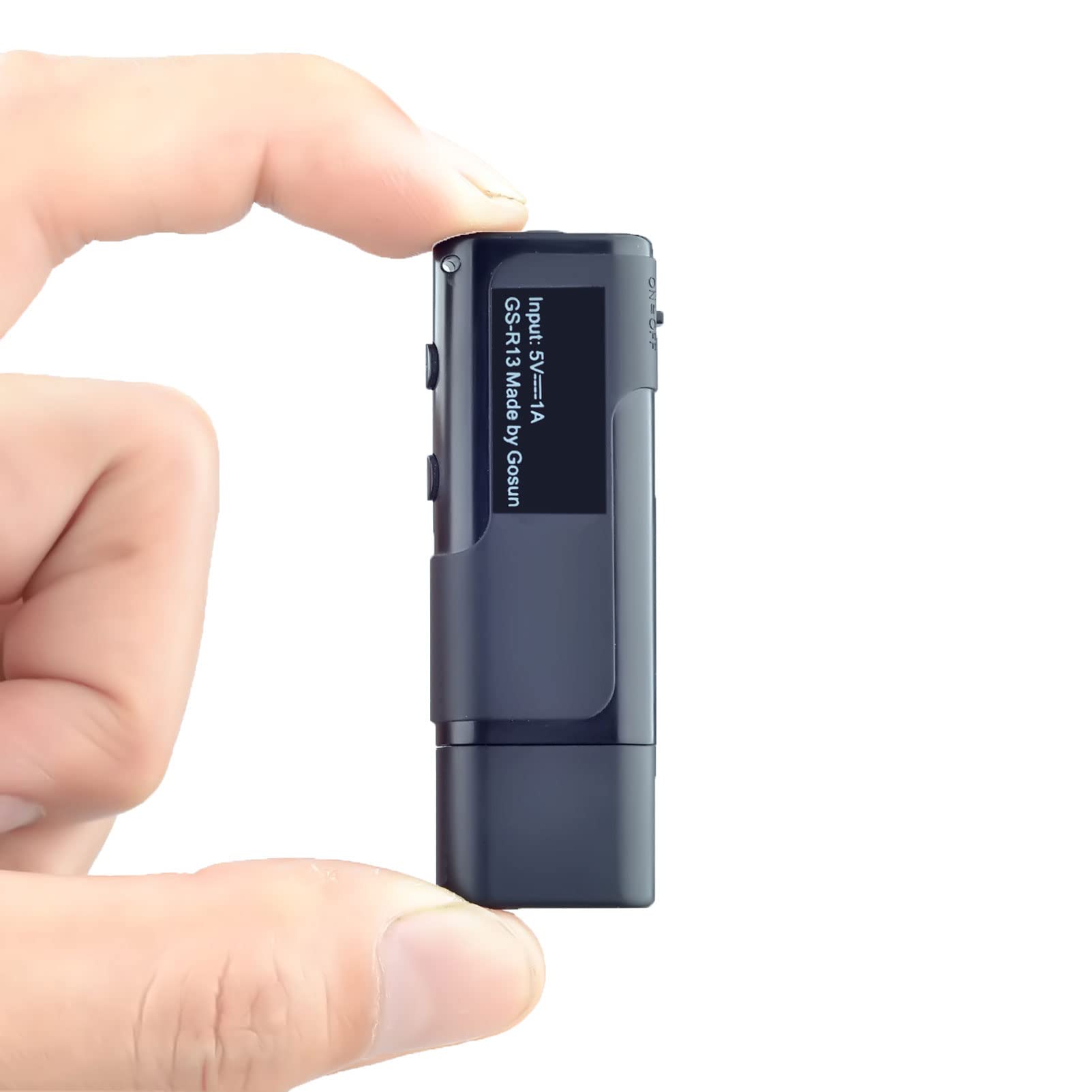 Magnétophone mini USB 8Go avec enregistreur de voix numérique et lecteur MP3