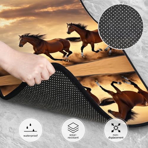 Tapis de voiture universels à rayures : ensemble complet de 4 pièces pour SUV et berline
