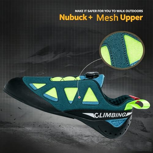 Zapatos de escalada ligeros que evitan resbalones en boulder interior para principiantes 5