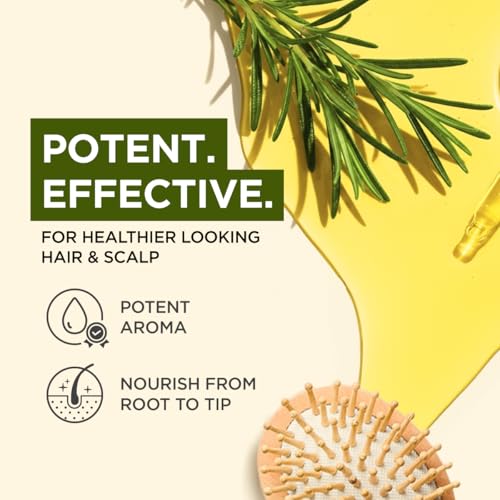 Image of 100% Pure Rosemary Essential Oil - 4 Fl Oz - Rosemary Oil for Hair, Skin, Diffuser, Aromatherapy & DIY Candle Making Scent