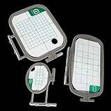 Este gancho para Bastidor bordado de múltiples funciones Craft Cross Stitch Needlework Aro de coser para Brother Máquina de coser doméstica, juego de tres piezas