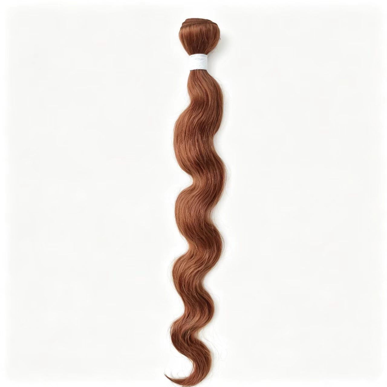 REMY 12A body wave Human Hair Bundles 20 Inch 95g | 100% Brazilian Virgin Brown | 1 Bundle Hair Extensions for Women Braiding (24)