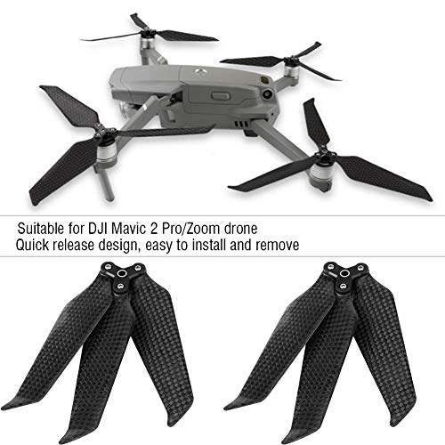 3-Blatt-Kohlefaser-Propeller, faltbar mit Geräuschunterdrückung, widerstandsfähig für Drohnen-Quadrocopter, FPV-Racing, Aerial Photography, UAV