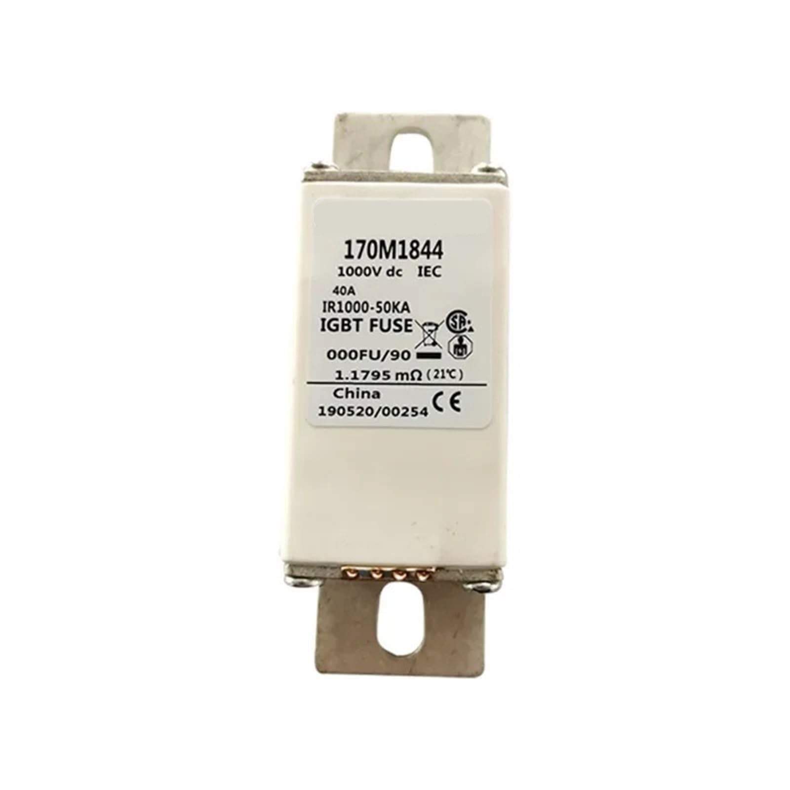 Fusible ultra-rapide 170M1845 CC cartouche de protection pour armoire électrique