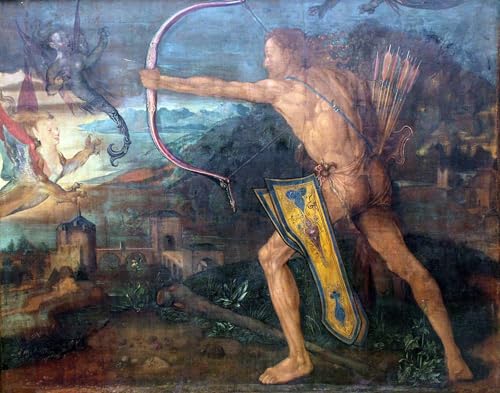 Póster de Albrecht Dürer Herkules 60x90cm para renovar paredes vacías con elegancia 1