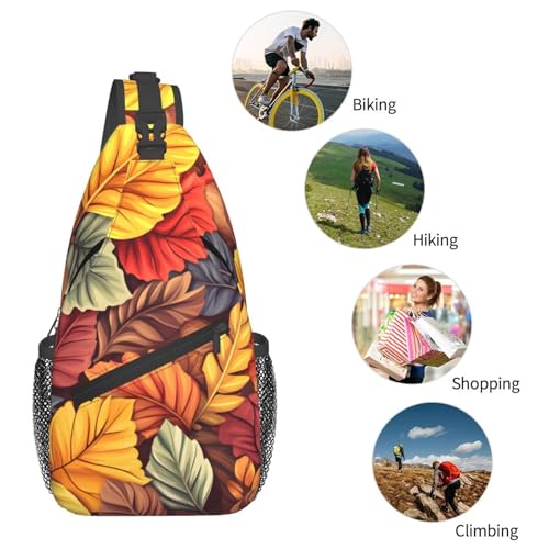 Mochila tipo bandolera ligera unisex para viaje y senderismo miniatura 6