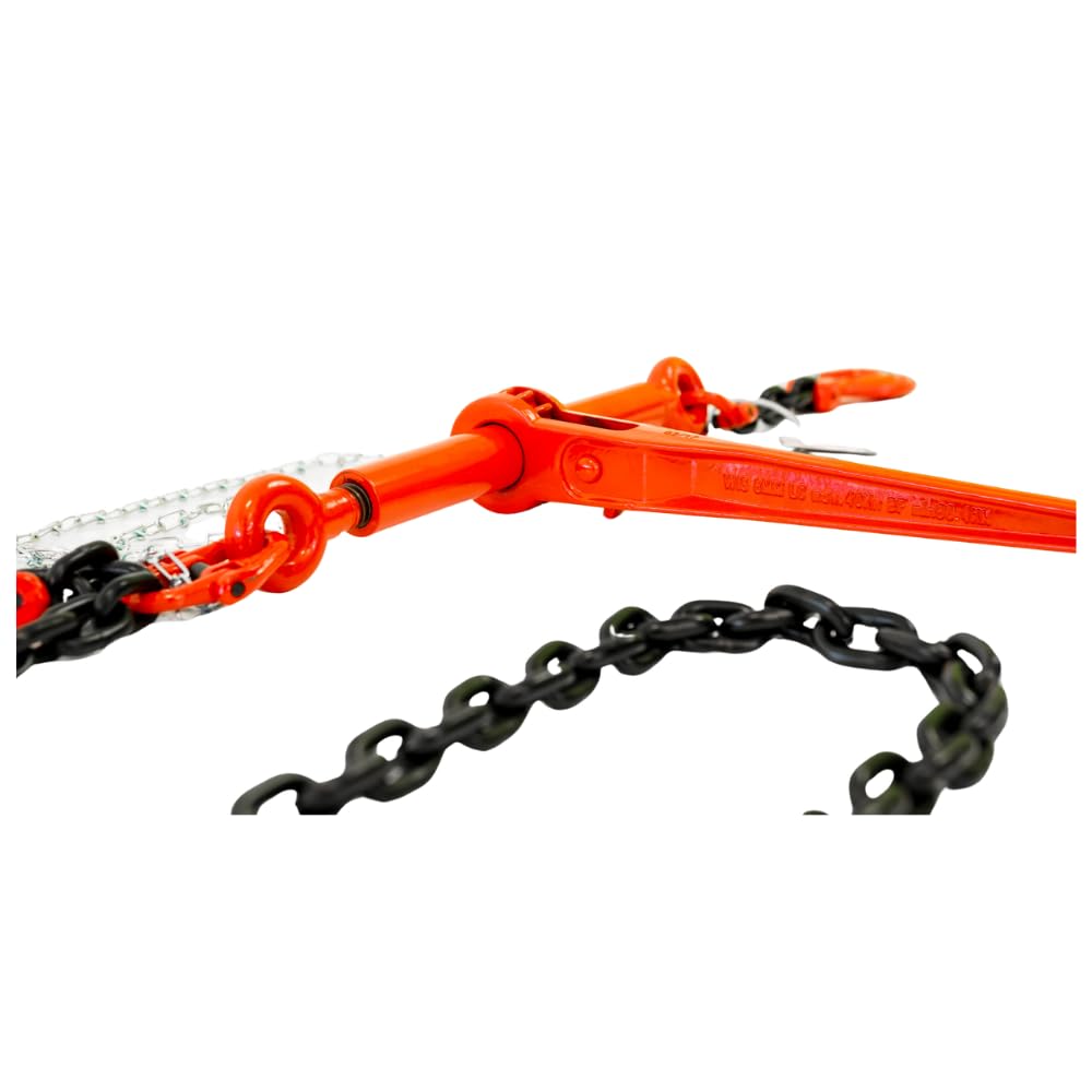 Cadena de amarre 10 mm 6300 daN 3,5 m con tensor de carraca