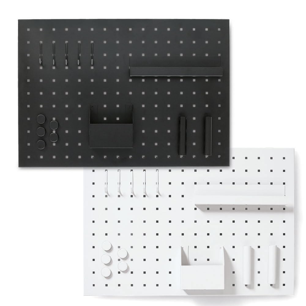 Zeller 11138 Memoboard m. Utensilien, Metall, weiß, ca. 50 x 35 cm