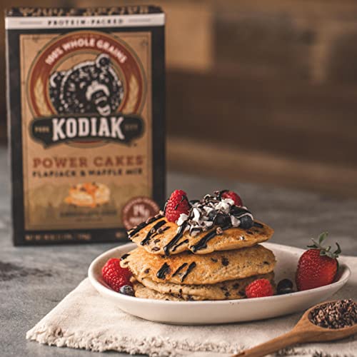 Kodiak Power Cakes, Pancake & Waffle Mix, Chocolate Chip, High Protein,100% Whole Grains (Pack Of 1) #TOP2