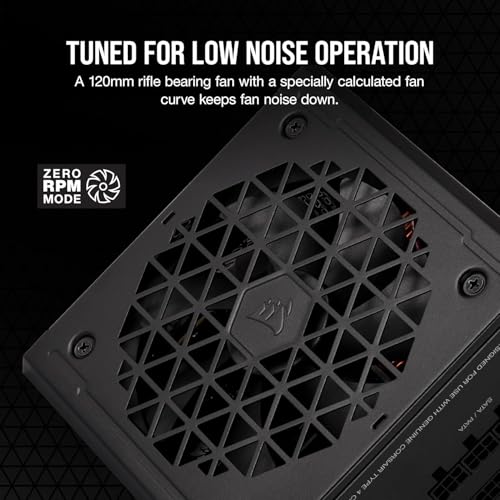 Image of Corsair RM750e (2023) Fully Modular Low-Noise Power Supply - ATX 3.1 & PCIe 5.1 Compliant - 105C-Rated Capacitors - 80 Plus Gold Efficiency - Modern Standby Support - Black (Renewed)