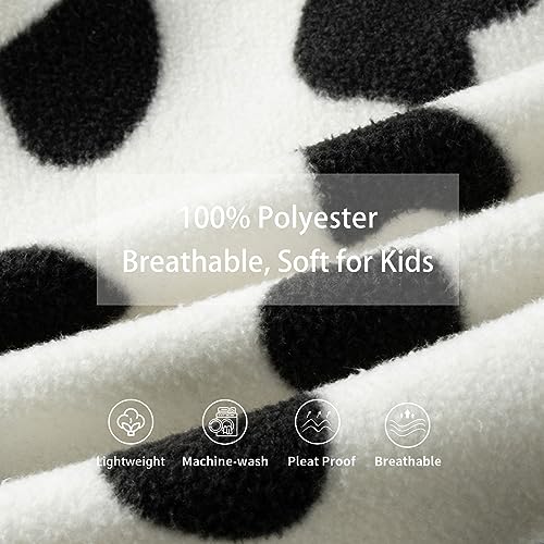 Image of LittleSpring Boys Girls Fleece Vest Sleeveless Jacket Full-Zip Fall Winter Warm Outerwear