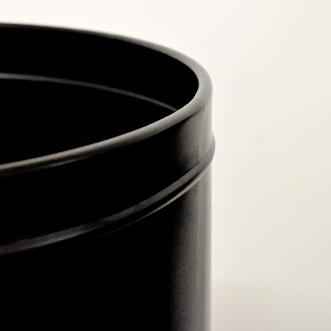 Danieli - Pattumiera da Esterno cm 38 x 71 Nero, con Porta Sabbia e Ampio Gettacarte, Bidone Interno da 52 Litri