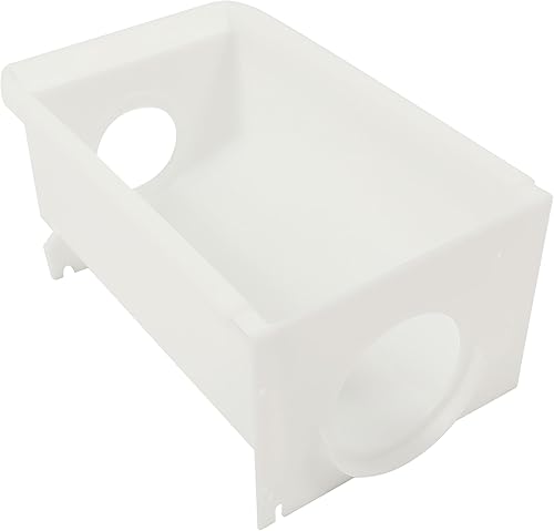HECASA W10850492 Contenedor de cubo de hielo para refrigerador compatible con Amana Kenmore Maytag Whirlpool Refrigerador Reemplazo para W10138193