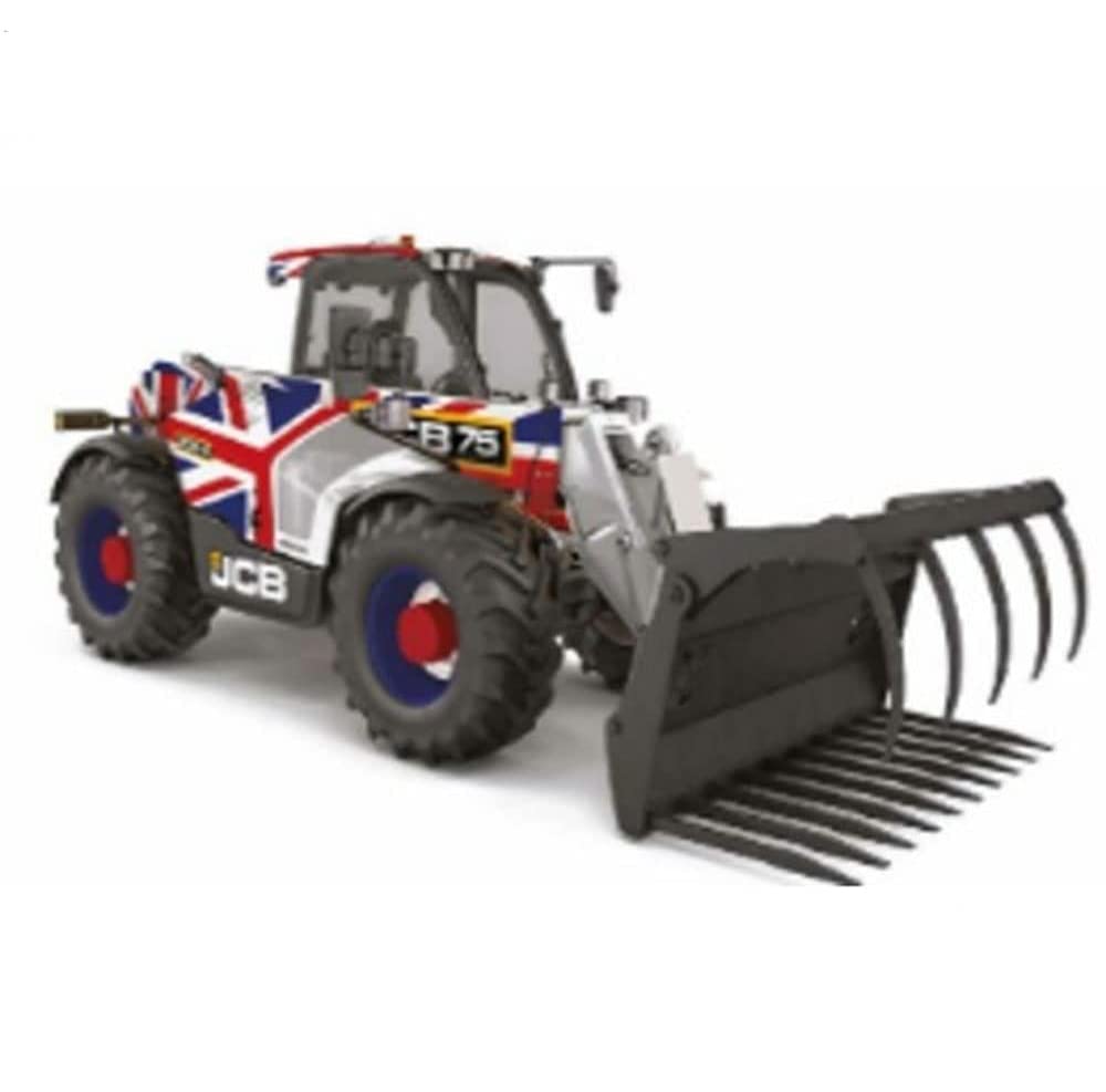 Britains 43317 Union Jack AgriPro Loadall 75th Anniversary 1:32 Diecast Farm Vehicle